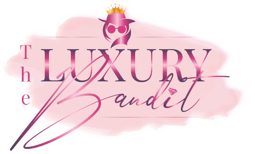 The Luxury Bandit logo—where fashion-forward bargain hunters and luxury travelers find exclusive designer deals and stylish travel hacks without breaking the bank